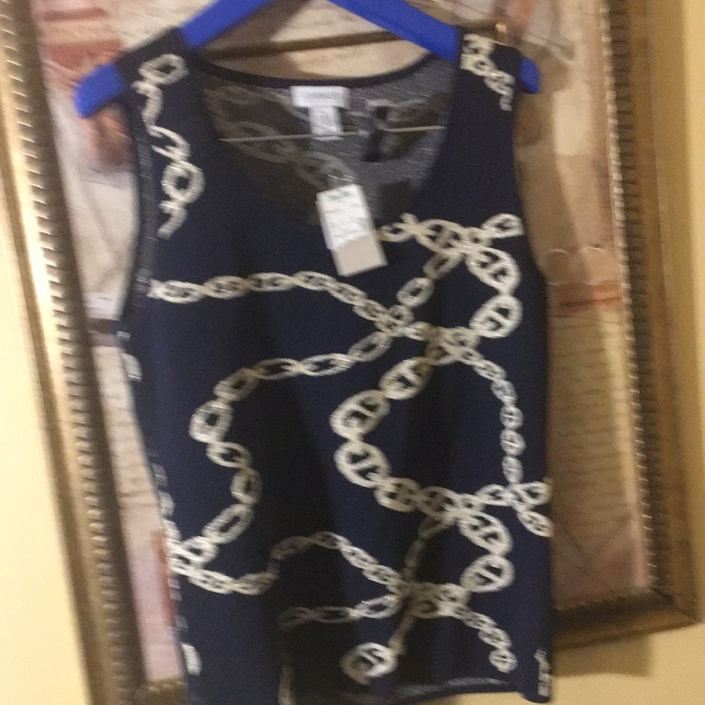 Carmen Marc Volvo XL Chain link 57 rayon 32 nylon